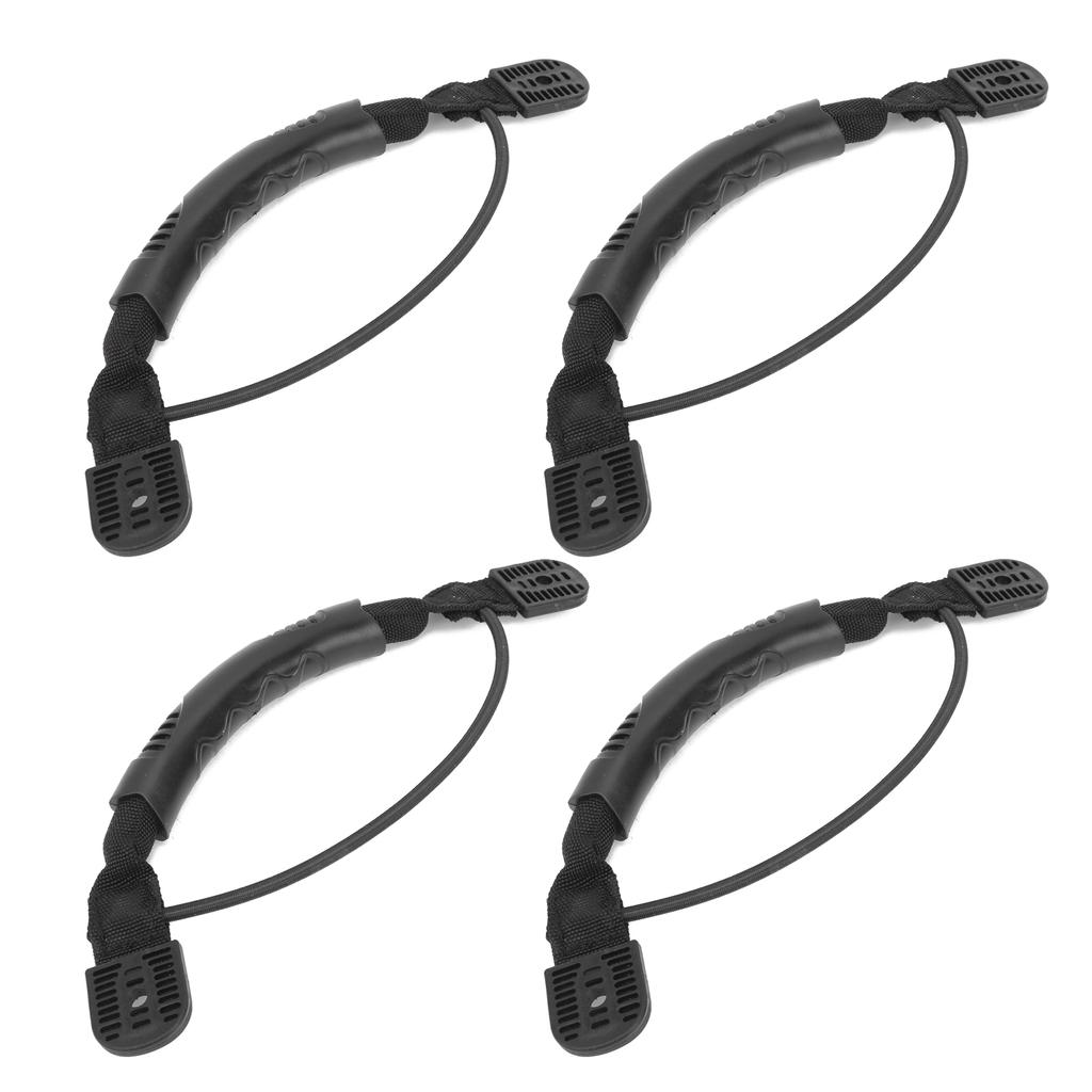 Canoeing Plastic Nylon Webbing Handle with Screw Fixed Button Set for Canoe Dugout