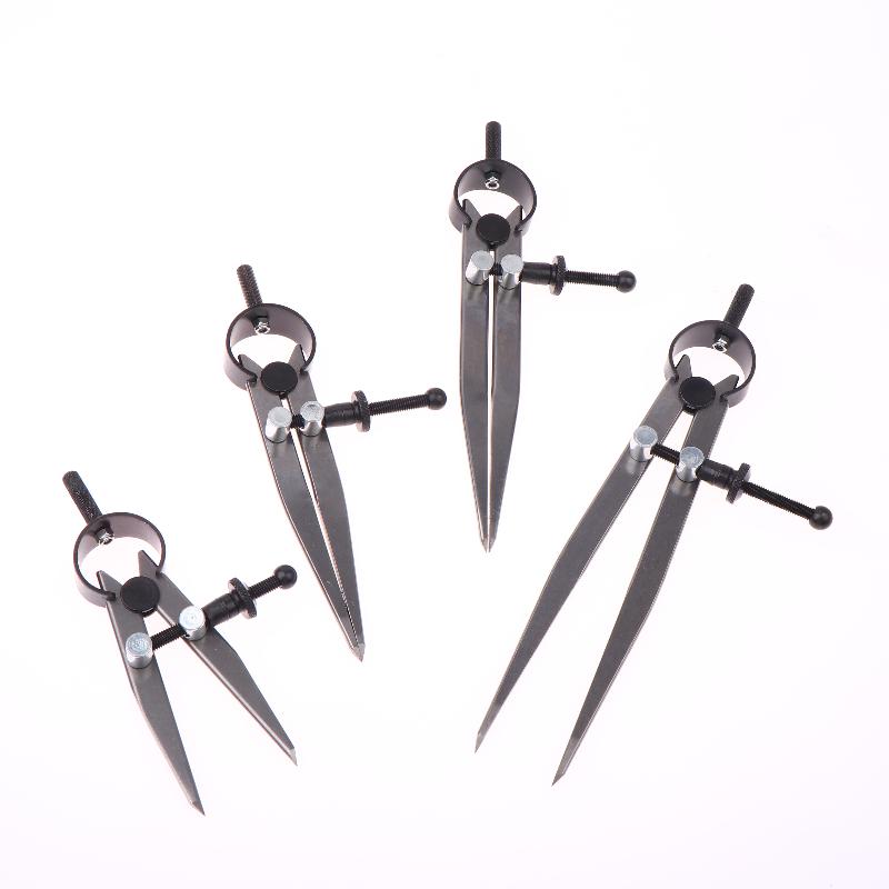 1 шт. Регулируемый циркуль-измеритель, инструмент для кожевенного ремесла для разметки линий, крыльчатый делитель, вращающийся разметочный инструмент, инструмент для ручной работы по коже