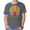 Unisex Crew Neck T-Shirt Kitty Tree Graphic Short Sleeve Casual Tee