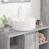 VidaXL Washbasin, Countertop Basin, Hand Basin with Drain Hole, Countertop Sink Bathroom Toilet Wet Room White 153339