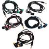 Practical Wired Earphone Lossless Wire Control with Microphone