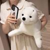 35cm/45cm Super Cute Anime White Sea Lion Plush Toys Soft Stuffed Comfy Huggable Sea Lion Doll Nice Gift To Family for Birthday