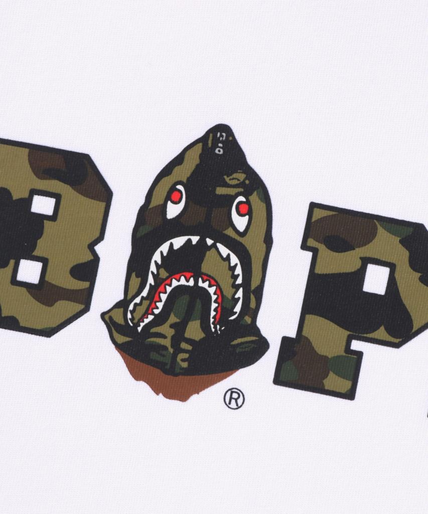Футболка Beipeu с камуфляжным логотипом Bape, свободного кроя (M) белый