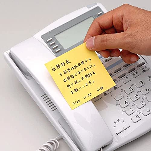 Самоклеящиеся листочки Post-It Notes, неоновые цвета, 75 x 100 мм, 90 листов x 5 книг 657-5SSAN