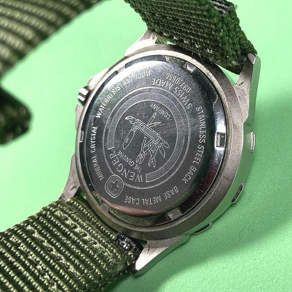 Б/у пилотские часы Wenger S.A.K.DESIGN GMT