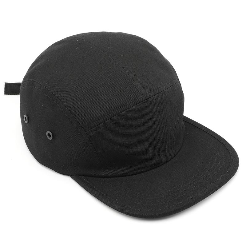Women's solid-color, plain-brimmed baseball cap, suitable for outdoor activities, providing sun protection and shade