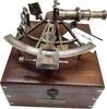 8" Brass Nautical Marine Antique Navigational Astrolabe Instrument Sextant