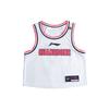 Баскетбольная майка Li Ning CBA Alliance Edition без рукавов, дышащая, женская, стандартная, белая AAYRB02-1