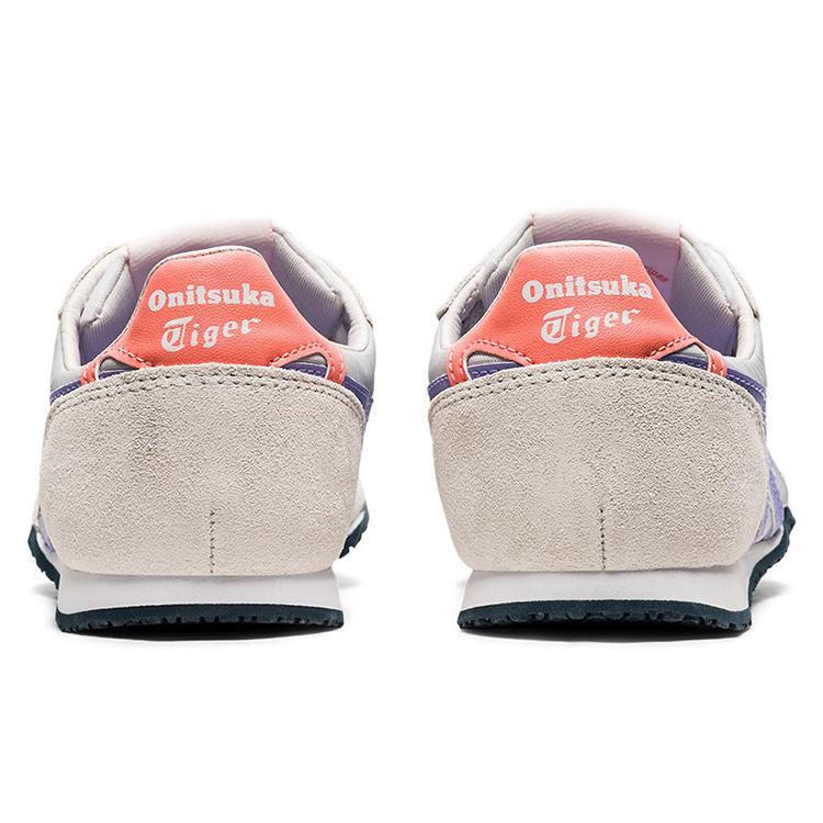 ONITSUKA TIGER Serrano Нескользящие Низкие Скейтбордические Кроссовки Женские Фиолетово-Серые 1182A536-020