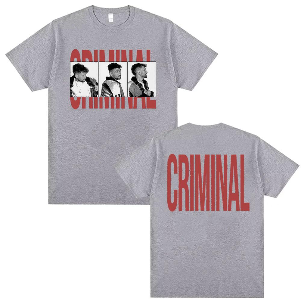 Dani Fernandez Criminal Album Graphic Tee Shirt Mens Women Summer Streetwear Hip Hop Tshirt High Quality 100 Cotton T Shirt