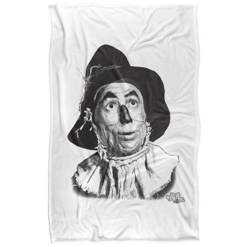 The Wizard Of Oz Scarecrow Headshot Soft Touch Blanket