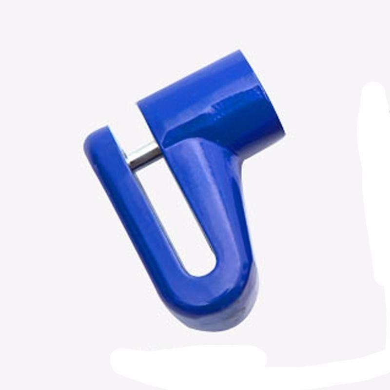 1 комплект противоугонной защиты велосипедного замка, велосипедного замка тормозного диска, роторного дискового тормоза с двумя ключами для мотоцикла, велосипеда, скутера, горного велосипеда