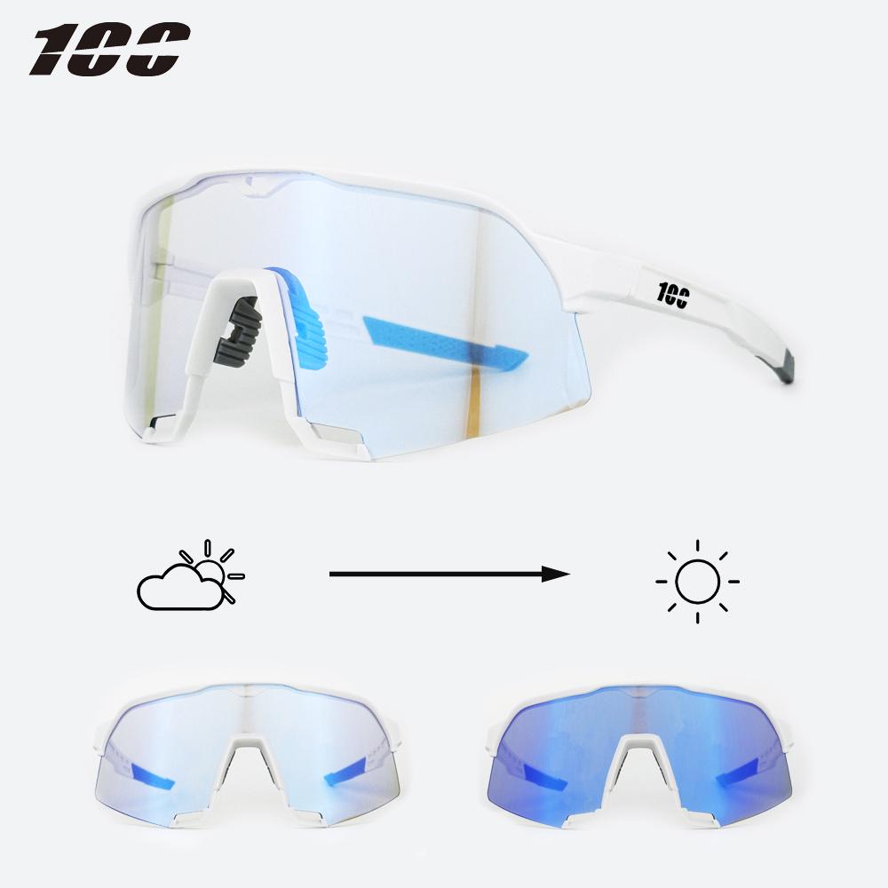 100 Outdoor Photochromic Sunglasses Sports Bike Cycling Glasses Man MTB Climbing Glasses Eyewear Women Driving Bicycle Goggles 7