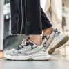 Модная мужская сетчатая дышащая обувь с низким верхом и толстой подошвой, повседневная спортивная обувь, тренд осенней моды 2025, универсальные удобные кроссовки на платформе