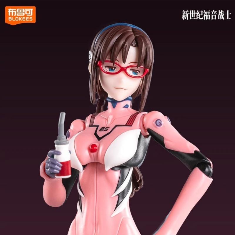 Blokees Фигурка Аянами Рей из Neon Genesis Evangelion Rebuild of Evangelion Маи Макинами Illustrious Model Сборная игрушка Подарок
