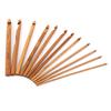 Bamboo Crochet Hooks Needles Knit Weave Craft Yarn Sewing Knitting Tools with Case