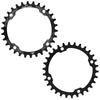 104BCD Single Speed Chainring Aluminum Alloy 30T Chainring Crank Accessories for Mountain BikeBlack