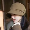 Duck Tongue Fisherman Hat Women's Versatile Autumn Winter Pile Hat Casual Elegant Face Enhancing Small Hat