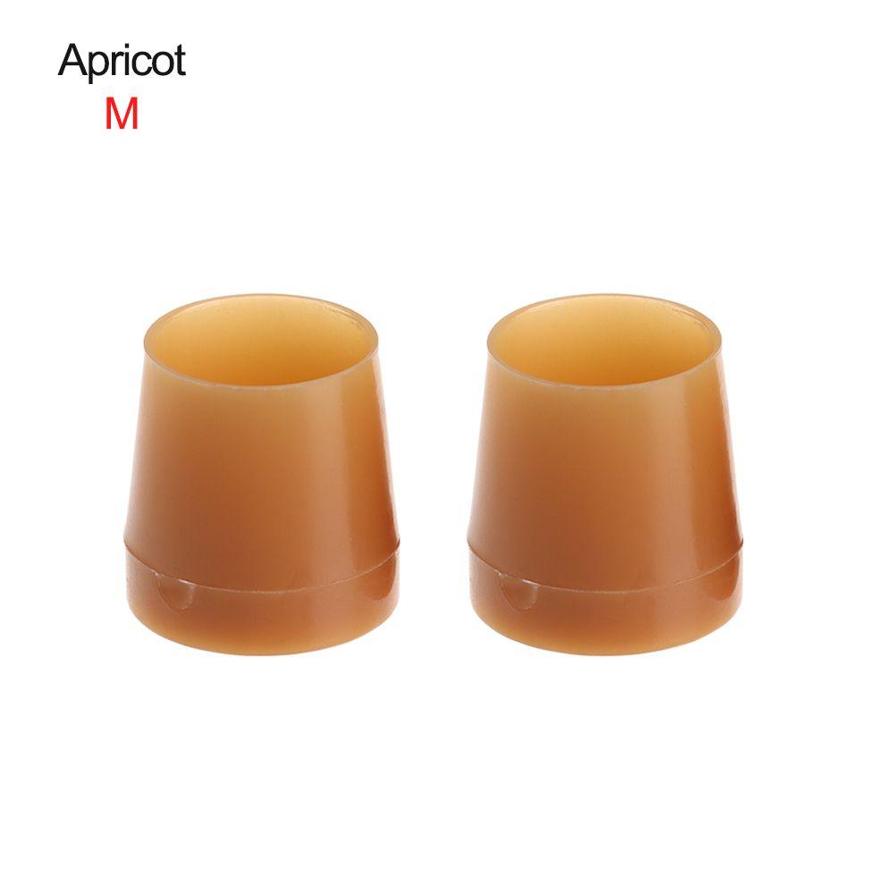 pair New Shockproof Non-slip Round Shape Heel Stoppers Silencer Heel Protector Antislip High Heeler