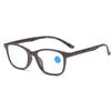 Fashion Printed Glasses Frames Elderly Reading Unisex HD Lenses Spring Glasses Legs Anti-Blue Light Reading Glasses