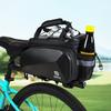 Популярная сумка на заднюю багажник для велосипеда, многофункциональная сумка для перевозки велосипеда, водонепроницаемая сумка для перевозки велосипеда на заднее сиденье, твердый корпус, расширяемые аксессуары для велоспорта