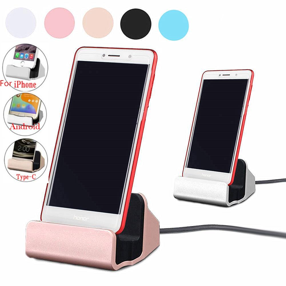 Для iPhone X 12 mini 7 6 USB-кабель Оригинальная подставка для синхронизации, зарядное устройство, подставка для Xiaomi Samsung Leeco, подставка-держатель для зарядки