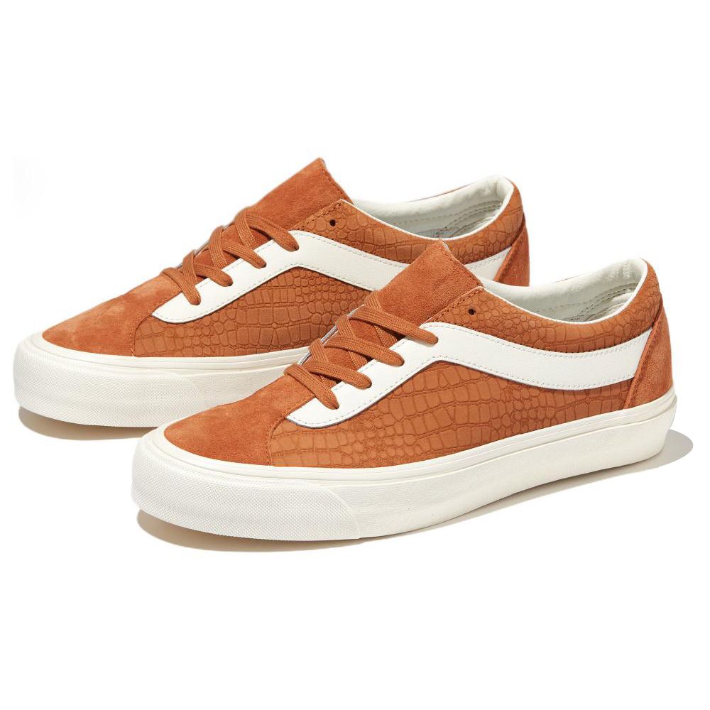 Vans Н.И.. Повседневные низкие кеды для скейтбординга Унисекс Кроссовки Коричневые Белые VN0A5DYAAMZ