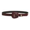 Retro Melad Style Leather Belt For Women With Slimming Design For Casual Wear
