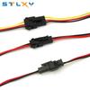 5 пар 15 см Длина JST SM 2-контактный Штекер Папа-Мама Разъем Проводной 3pin 4pin НАБОР DIY 22AWG