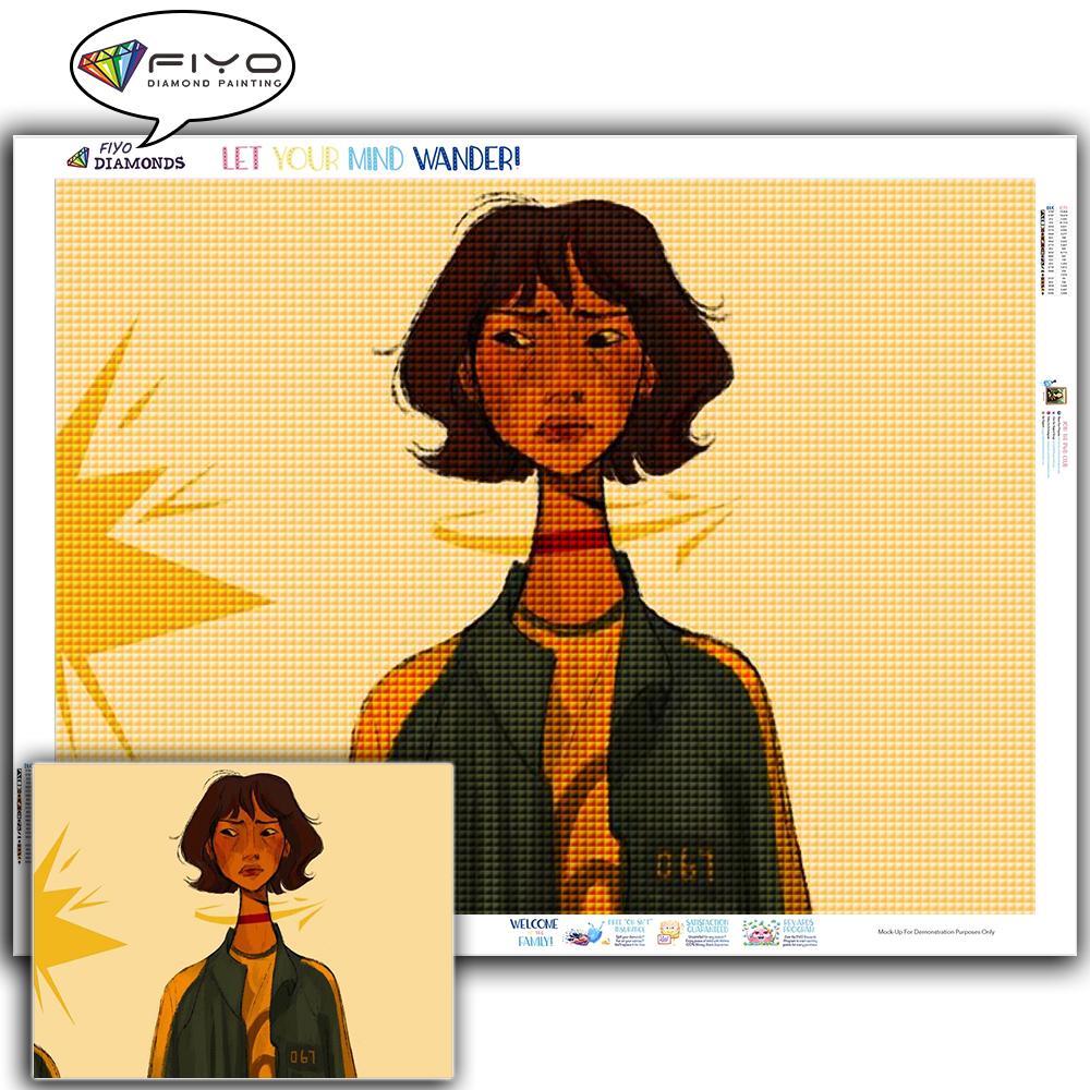 5D алмазная живопись корейский сериал картина ручной работы подарок Алмазная вышивка мультфильм портрет рукоделие украшение дома