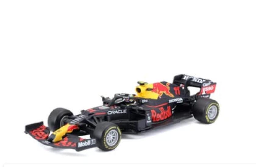 Bburago 2021 Серия Signature RB16B Формула 1 F1 11 Серхио Чеко Перес Гоночный спортивный автомобиль Литая модель 1/43 №