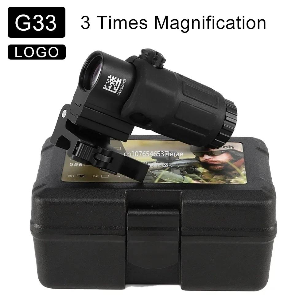 Тактический Airsoft Прицел-увеличитель G45 5X с коллиматорными прицелами 558 553 EXPS3 Красная точка Комбо Оптика QD Крепление Weaver Fit 20MM Рельсовое крепление С полной маркировкой