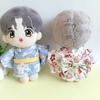 Niannyyhouse 20cm Doll Clothes for Stuffed Animals Ancient Kimono Belt Cotton Doll Clothes Dress-up (a-4)