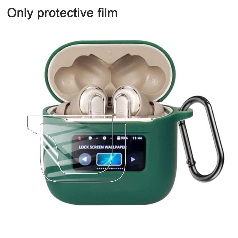 1 Pcs For JBL TOUR PRO 2 Protective Film Flexible Film Earphone Hydrogel LCD Intelligent Film S V7Y6