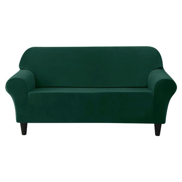 1/2/3-местный чехол для дивана в европейском стиле, мягкие бархатные эластичные чехлы для диванов для гостиной, моющиеся анти-грязные защитные чехлы для мебели