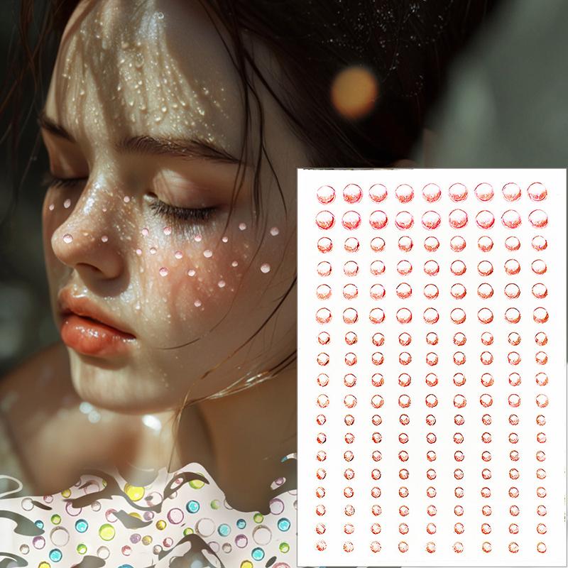 1 лист 162 шт. Наклейки Драгоценности Наклейки Самоклеящиеся Наклейки Драгоценности для Лица Тела Декоративные Изделия Своими Руками