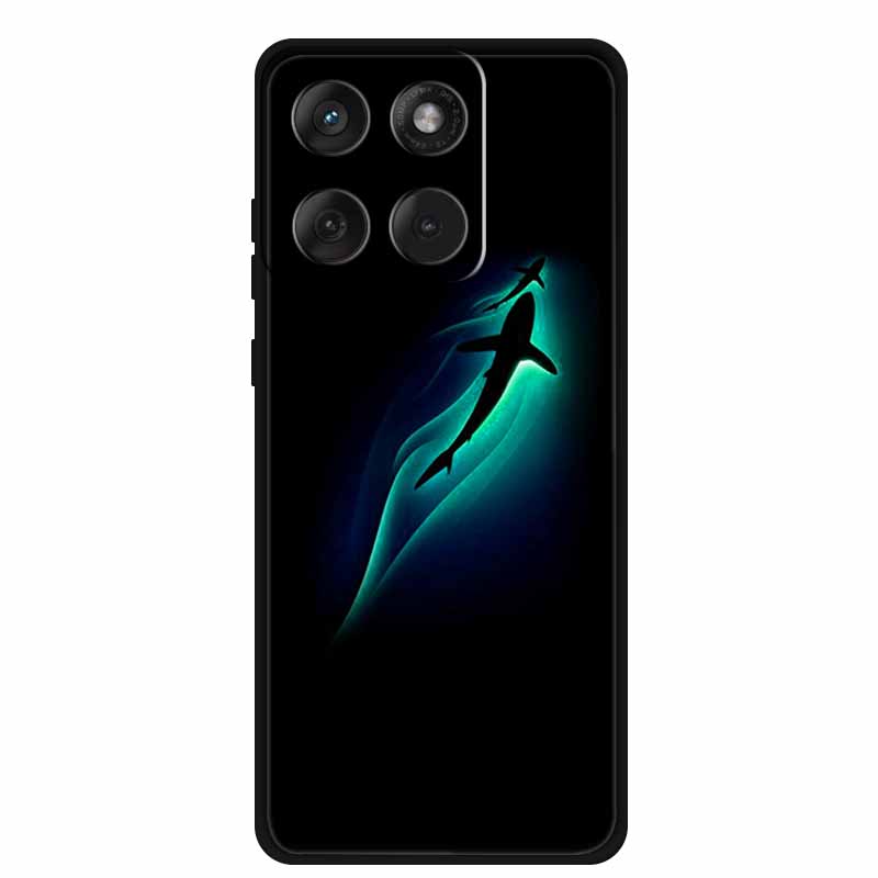 Чехол для телефона Motorola Edge 70 5G 2025 Задняя крышка Черный Силиконовый Мягкий Funda Para Для Motorola Moto X70 Air 5G Чехол Coque