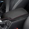 LHD Microfiber Leather Car Accessories Center Control Armrest Box Cover Trim For BMW 3 Series F30 2013 2014 2015 2016 2017