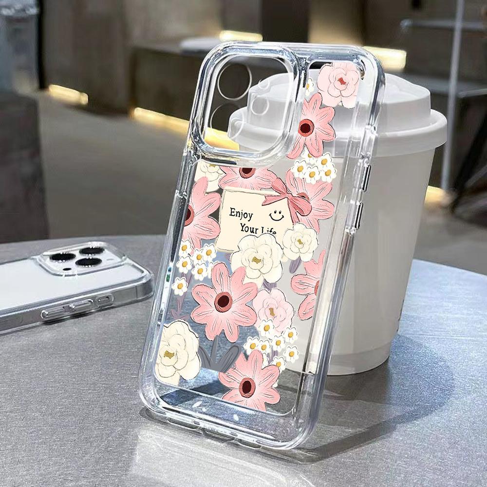 Cherry Phone Case For Samsung A56 5G A55 A36 A26 A16 A15 A35 A34 A33 A54 A53 A52s A25 A14 A13 A06 A05s A05 Silicone Clear Cover