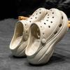 Hollow Out Chunky Platform Sandals Women Summer Thick Sole Eva Clogs Garden Shoes Woman Comfort Non Slip Beach Sandals