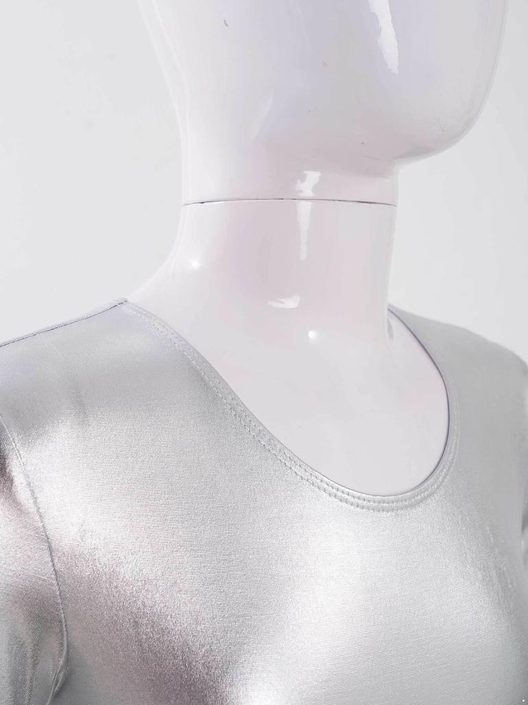 Танцевальный костюм для девочек, купальник с длинными рукавами для балета и гимнастики