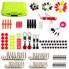 SOUGAYILANG Fishing Box Set Green Fishing Tackle Box Outdoor Sea Fishing Fishing Gear Accessories