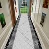 European Style Luxury Long Corridor Carpet Decoration Home Hall Runner Aisle Rugs Hotel Stair Passageway Non-slip Washable Mat
