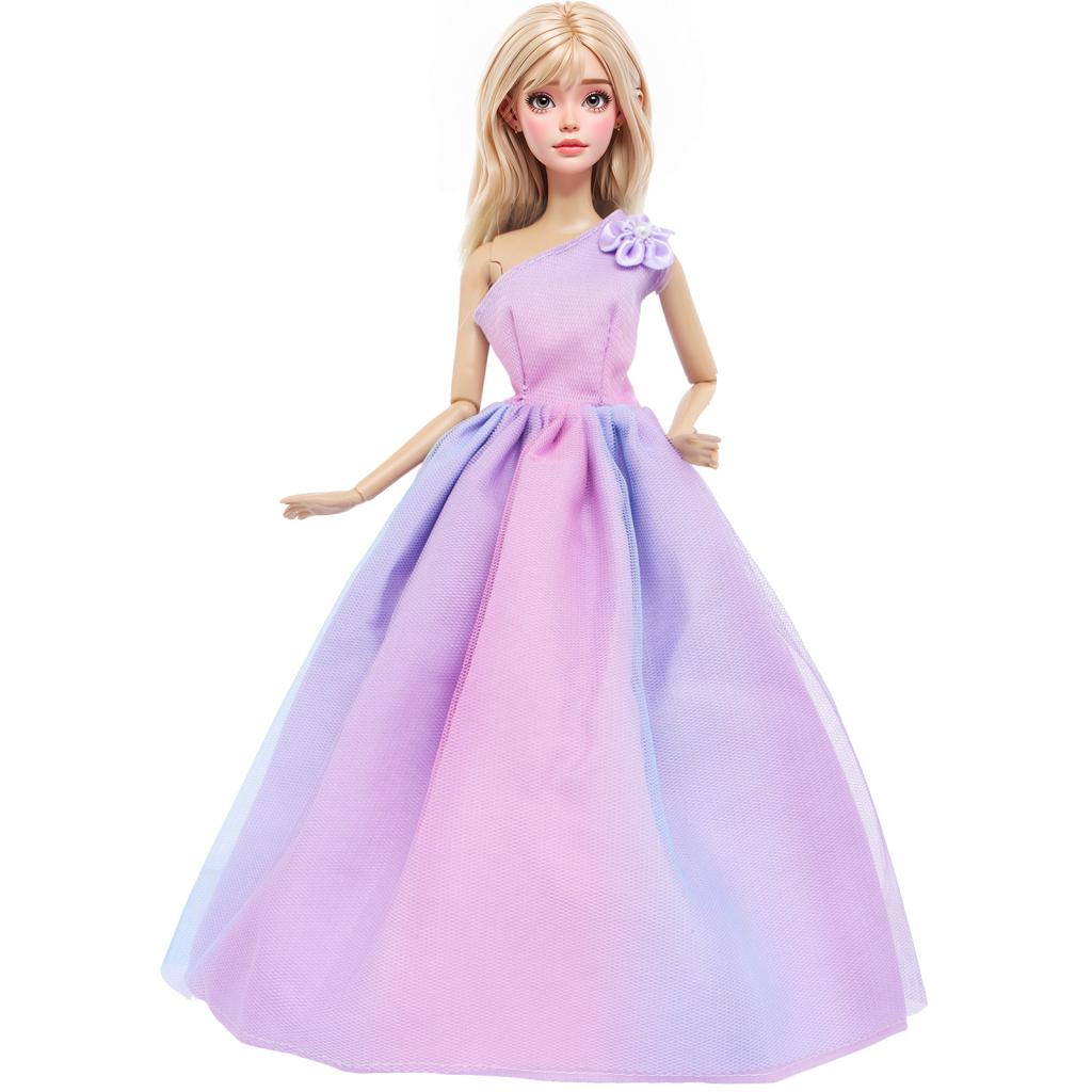 Платье для модной куклы для куклы 30 см, одежда для свадебной вечеринки, платье 11,5 дюйма, аксессуары для куклы-девочки, детская игрушка, подарок