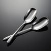 304 Stainless Steel Mango Sharing Spoon Mirror Polished Household Male Spoon Heavy Hotel Western Tableware