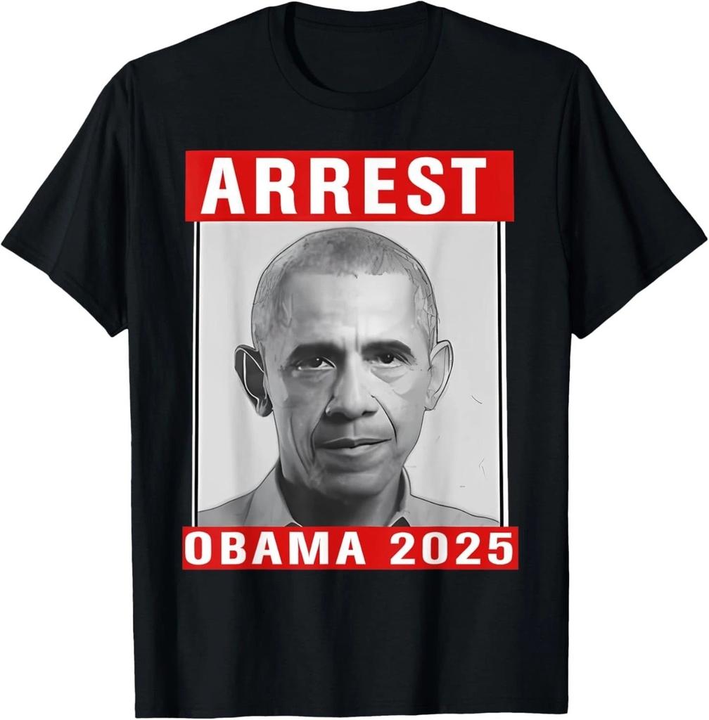 President Obama Parody Arrest Obama 2025 Poster T-Shirt