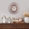 47CM Retro Quartz Clock Simple Creative Living Room Art Clock Nostalgic Silent Art Wall Clock