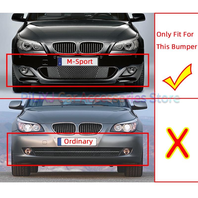 Headlamp Washer Nozzle Cover For BMW 5 E60 E61 LCI M-Sport 2003-2010 #51117897211 High Quality Spray Paint Black White Silver