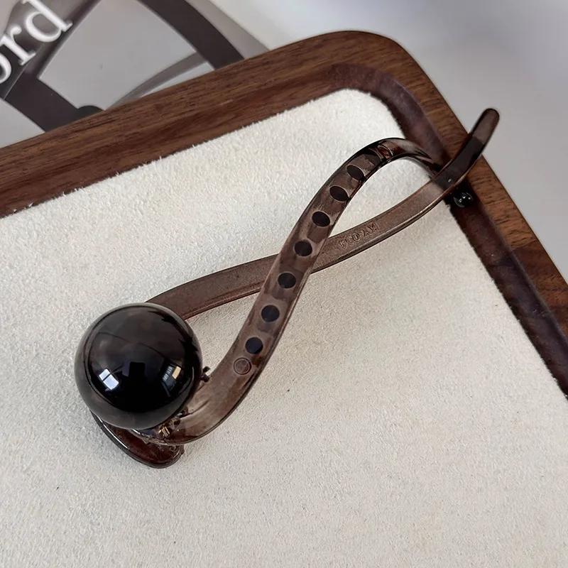 Заколка-краб в стиле ретро, заколка-хвост в форме буквы S, заколка-краб, заколка-шпилька, головной убор, аксессуары для волос