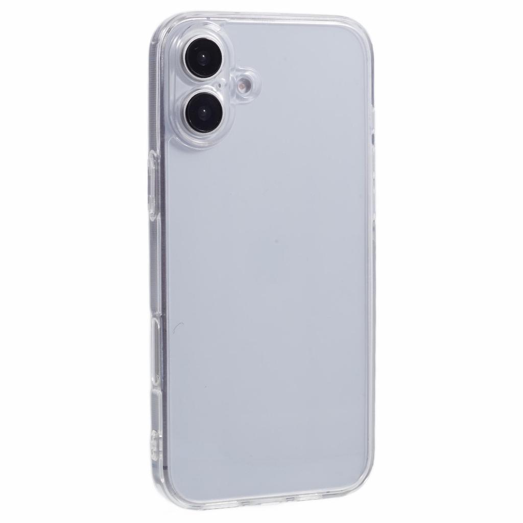 Bulk Purchasing For iPhone 16 Plus Clear Phone Case 1.5mm Shockproof TPU + Acrylic Back Cover
